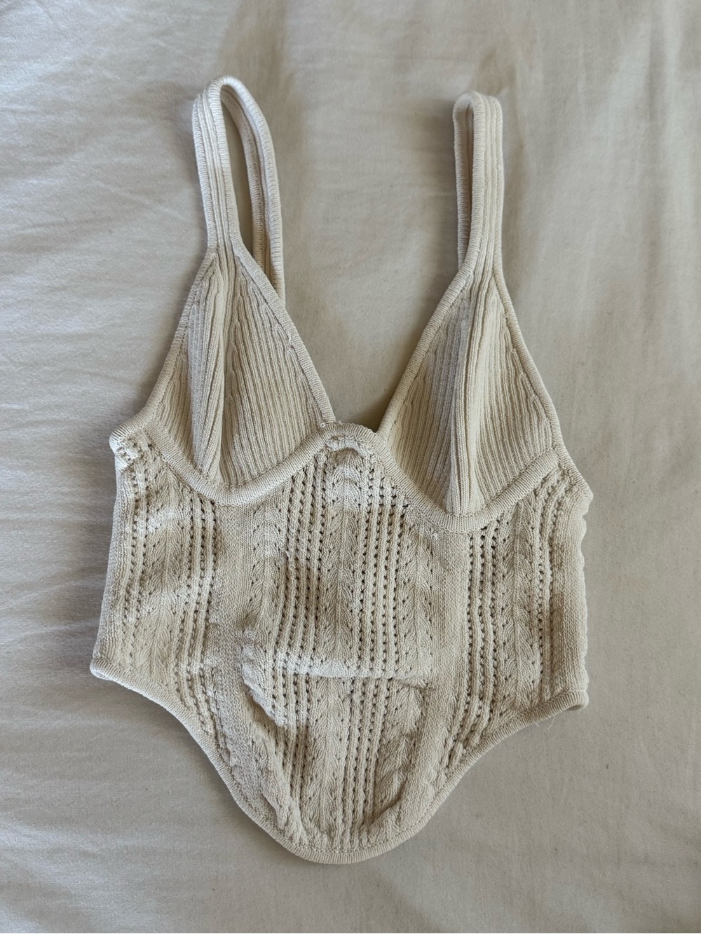 Garage crochet tank